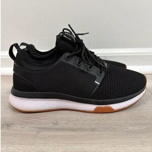 Kuru Atom Womens 6.5 Medium Black White Gum Mesh Athletic Training Sneakers